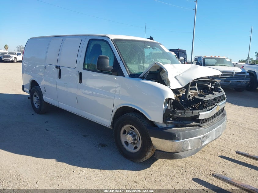 Vin: , lot: 43681233, chevrolet express cargo rwd 2500 regular wheelbase wt 2020 img_1
