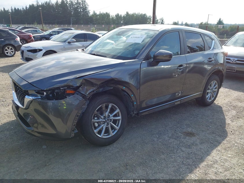 2025 Mazda Cx-5 2.5 2.5 S Preferred Grey Lot 111043186821 Vin JM3KFBCL6S0589008