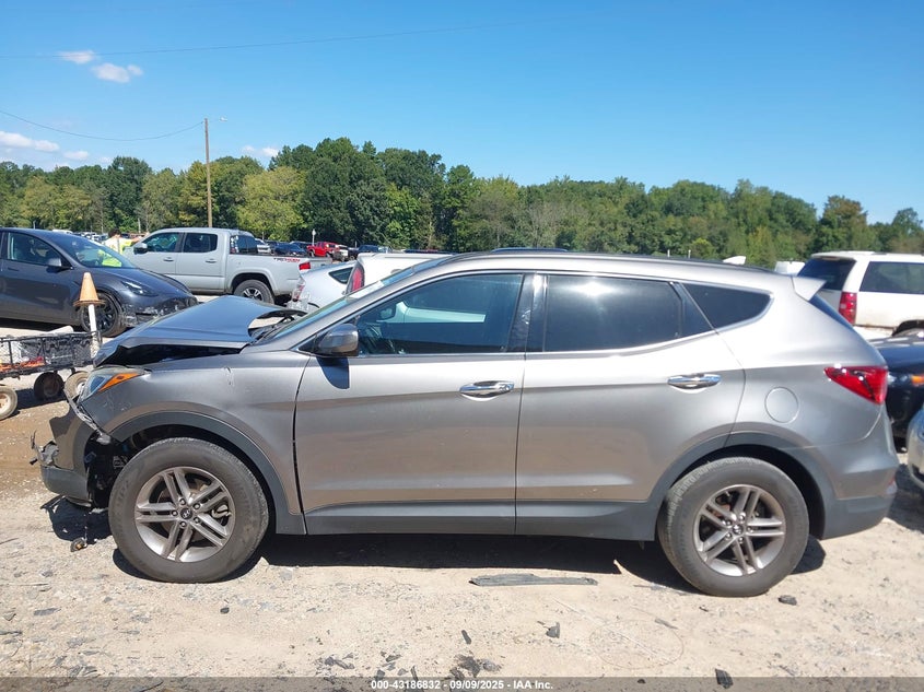 2017 Hyundai Santa fe 2.4 Sport 2.4l Brown Lot 111043186832 Vin 5NMZU3LB6HH026169