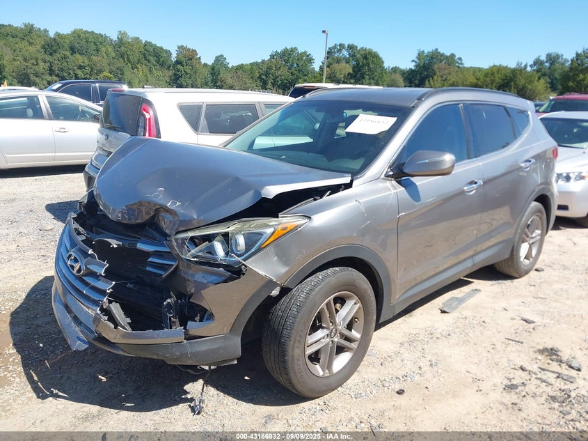 2017 Hyundai Santa fe 2.4 Sport 2.4l Brown Lot 111043186832 Vin 5NMZU3LB6HH026169