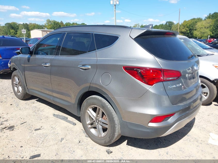 2017 Hyundai Santa fe 2.4 Sport 2.4l Brown Lot 111043186832 Vin 5NMZU3LB6HH026169
