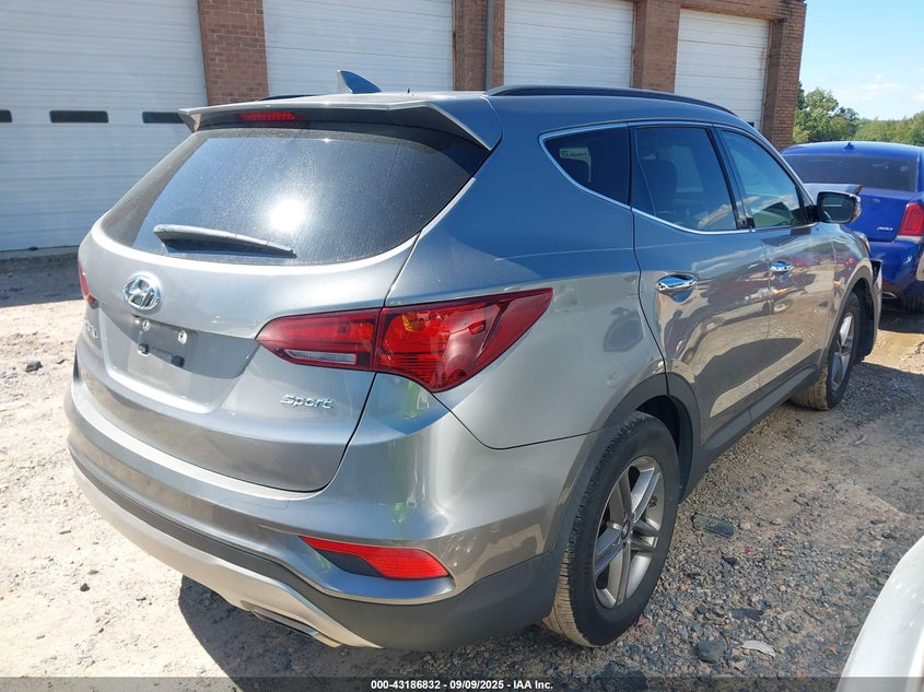 2017 Hyundai Santa fe 2.4 Sport 2.4l Brown Lot 111043186832 Vin 5NMZU3LB6HH026169