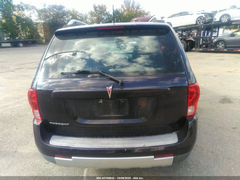 2007 Pontiac Torrent VIN: 2CKDL63FX76114898 Lot: 43186842