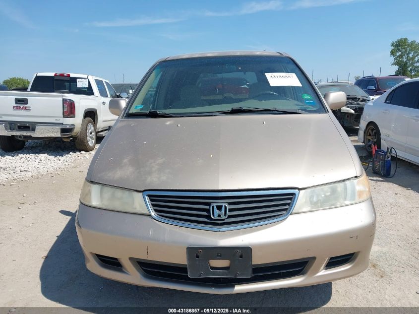 2000 Honda Odyssey Ex VIN: 2HKRL1866YH595948 Lot: 43186857