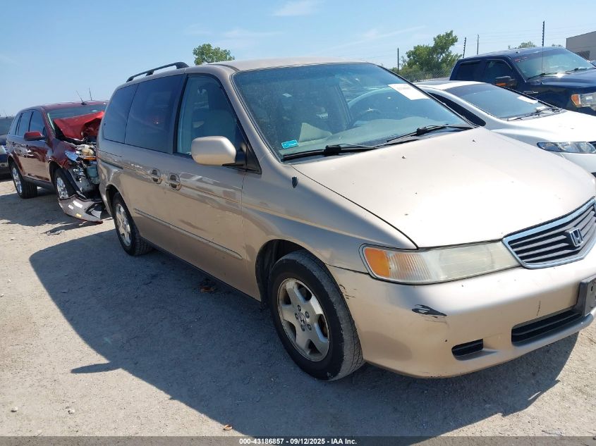 2000 Honda Odyssey Ex VIN: 2HKRL1866YH595948 Lot: 43186857