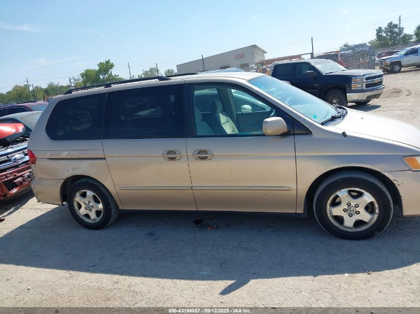 2000 Honda Odyssey Ex VIN: 2HKRL1866YH595948 Lot: 43186857