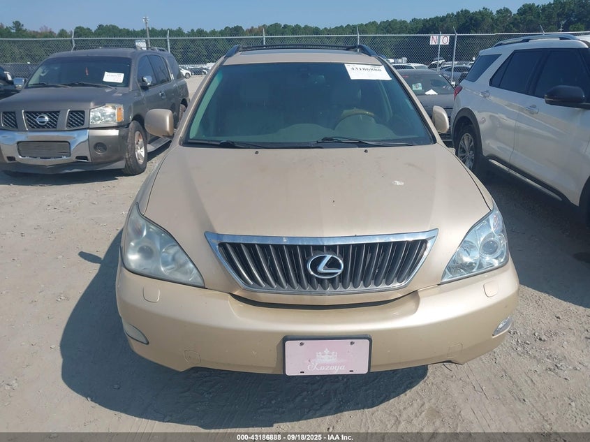 2009 Lexus Rx 350 VIN: 2T2HK31U39C124133 Lot: 43186888