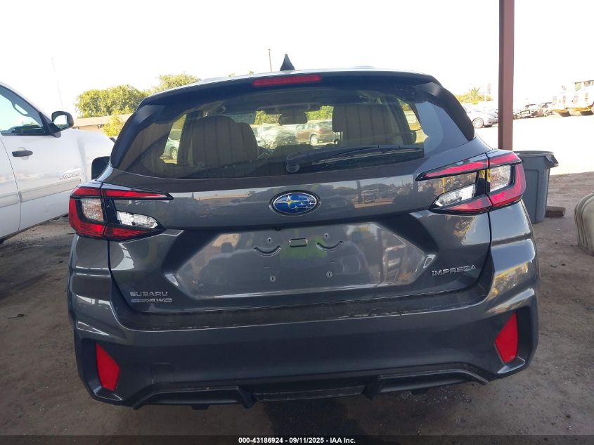 2025 Subaru Impreza Base 5-Door VIN: JF1GUABC1S8283115 Lot: 43186924