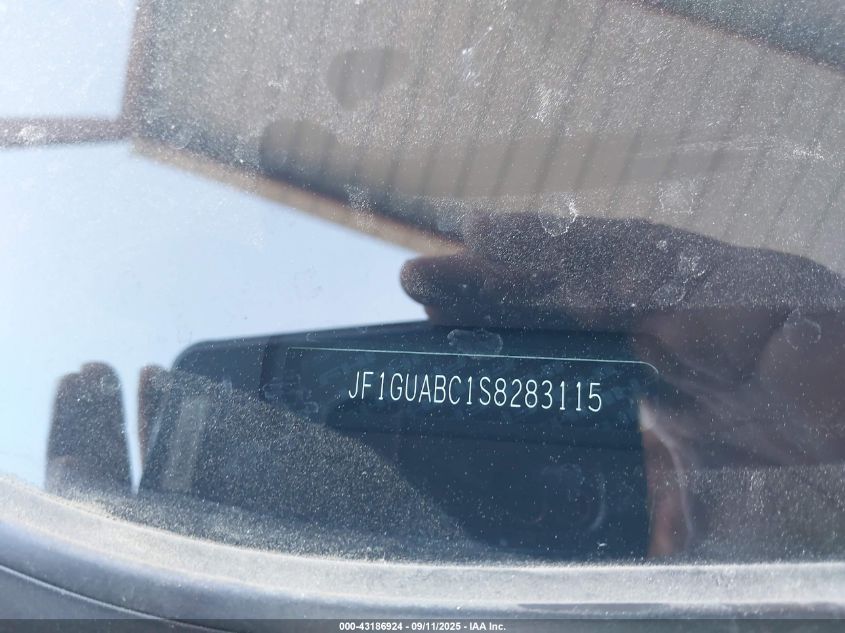 2025 Subaru Impreza Base 5-Door VIN: JF1GUABC1S8283115 Lot: 43186924