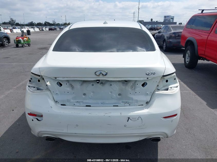 2015 Infiniti Q70 3.7 VIN: JN1BY1AP6FM541027 Lot: 43186932