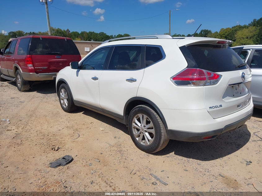 2015 NISSAN ROGUE SV KNMAT2MT7FP528601