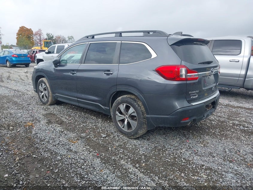 Vin: 4s4wmafd3m3419278, lot: 43681363, subaru ascent premium 20213