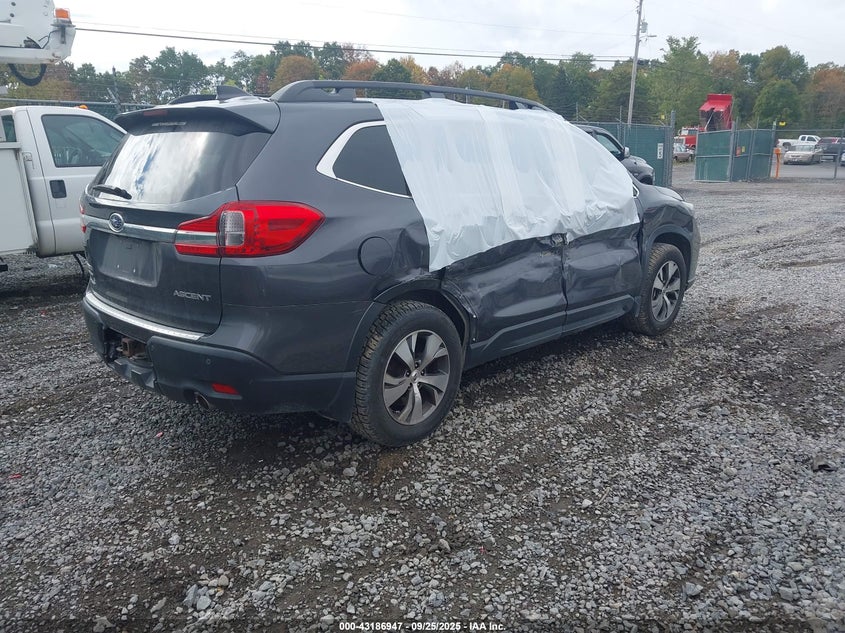 Vin: 4s4wmafd3m3419278, lot: 43681363, subaru ascent premium 20214
