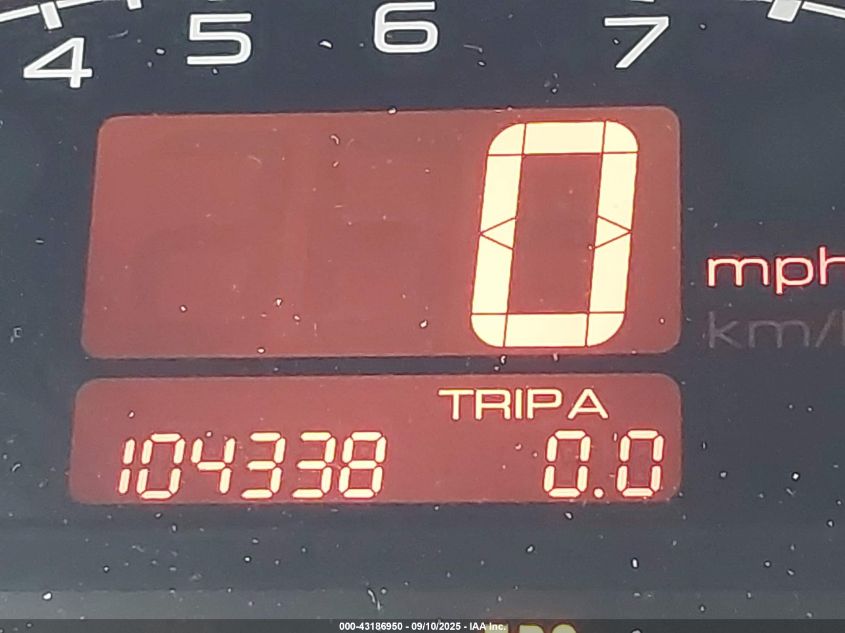 2003 Honda S2000 VIN: JHMAP11493T007778 Lot: 43186950