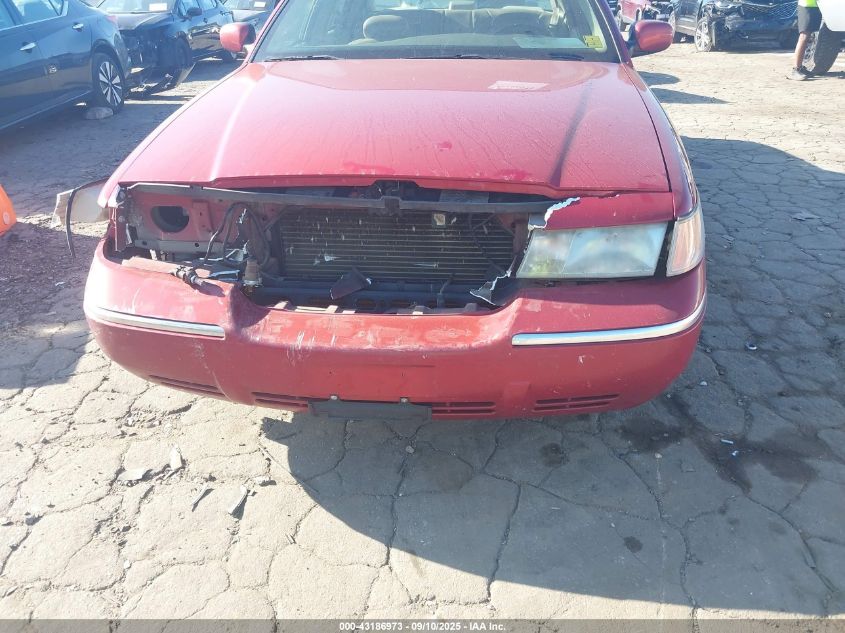 1999 Mercury Grand Marquis Gs VIN: 2MEFM74W5XX733287 Lot: 43186973