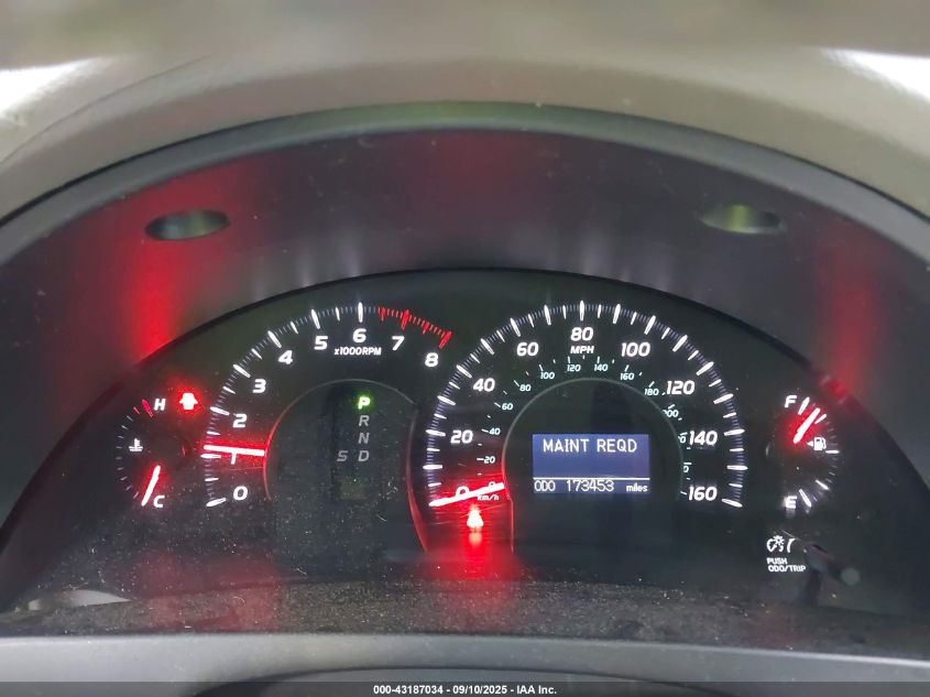 2007 Toyota Camry Xle V6 VIN: 4T1BK46K77U030310 Lot: 43187034