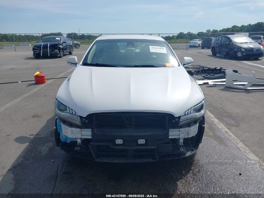 2019 Lincoln Mkz Hybrid Standard VIN: 3LN6L5KU7KR632619 Lot: 43187059