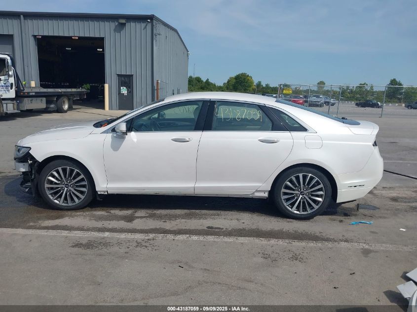 2019 Lincoln Mkz Hybrid Standard VIN: 3LN6L5KU7KR632619 Lot: 43187059