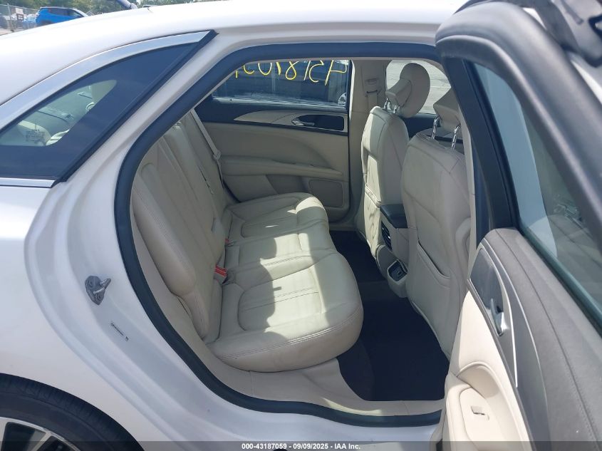 2019 Lincoln Mkz Hybrid Standard VIN: 3LN6L5KU7KR632619 Lot: 43187059