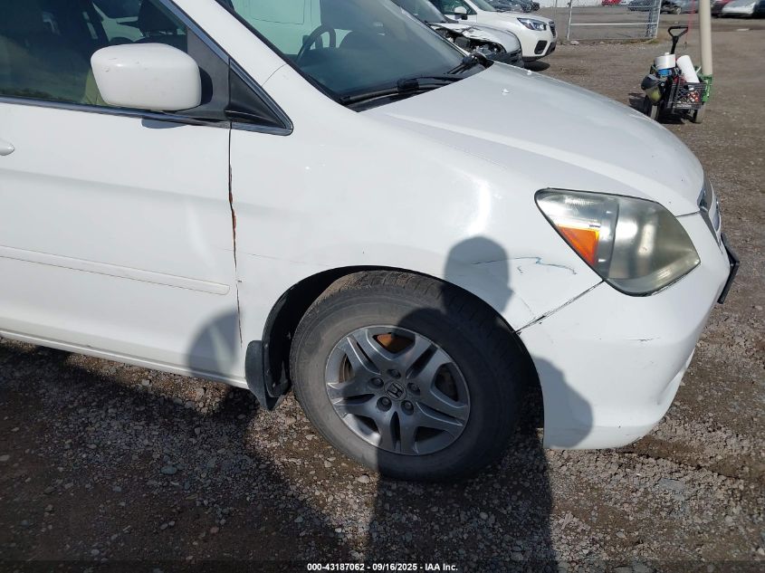 2006 Honda Odyssey Ex-L VIN: 5FNRL38756B445717 Lot: 43187062