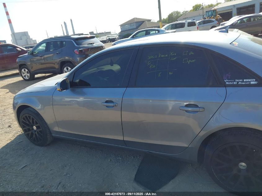 2011 Audi A4 2.0T Premium VIN: WAUBFAFL9BN051546 Lot: 43187073