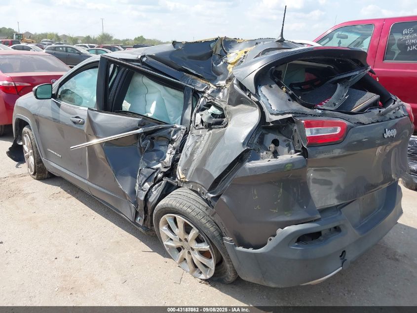 2014 Jeep Cherokee Limited VIN: 1C4PJLDS3EW238454 Lot: 43187082