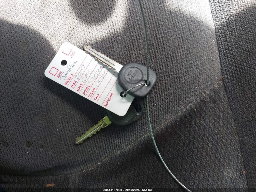 2007 GMC Sierra 1500 Classic Work Truck VIN: 1GTEC19V17Z121384 Lot: 43187090