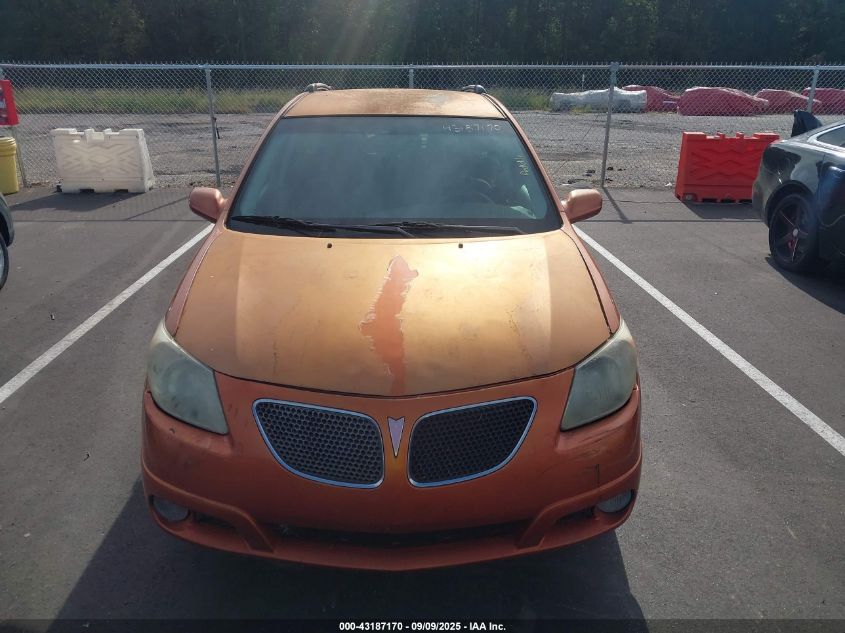 2005 Pontiac Vibe VIN: 5Y2SL63855Z475540 Lot: 43187170