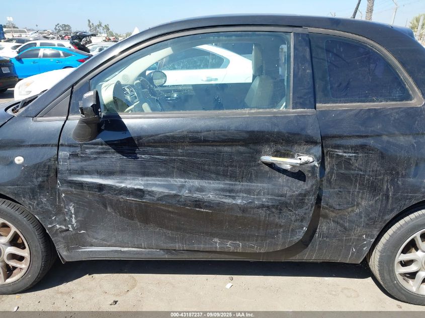 2013 Fiat 500 Pop VIN: 3C3CFFAR3DT745060 Lot: 43187237