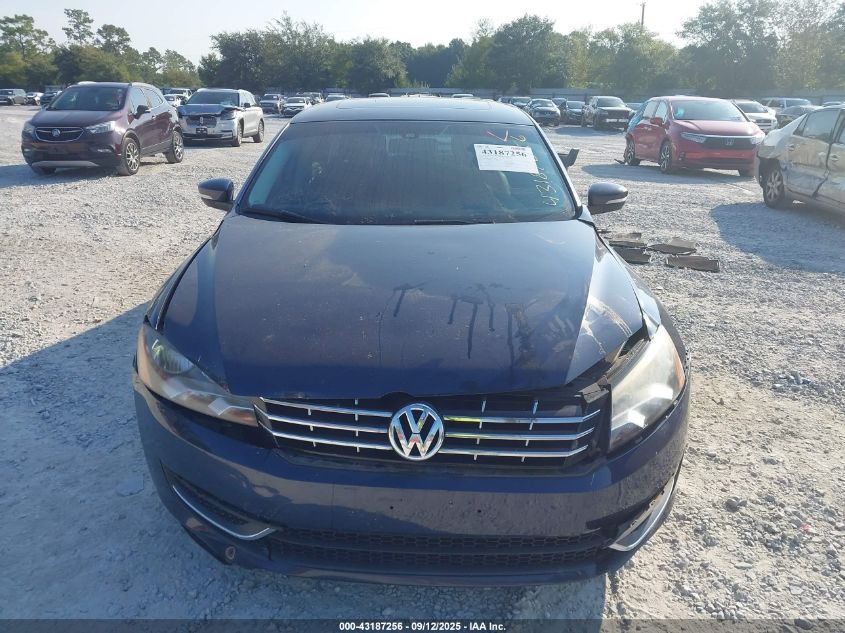 2014 Volkswagen Passat 2.0L Tdi Se VIN: 1VWBN7A35EC006763 Lot: 43187256