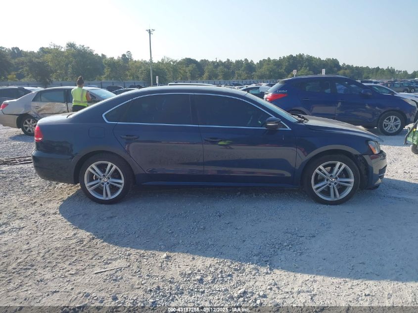 2014 Volkswagen Passat 2.0L Tdi Se VIN: 1VWBN7A35EC006763 Lot: 43187256