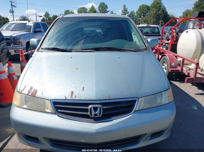 2003 Honda Odyssey Ex VIN: 5FNRL18613B127262 Lot: 43187268