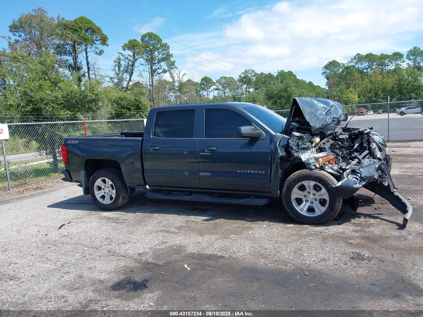 2017 Chevrolet Silverado 1500 2Lt VIN: 3GCUKREC9HG489038 Lot: 43187334