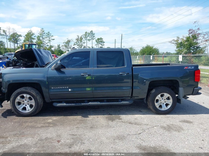 2017 Chevrolet Silverado 1500 2Lt VIN: 3GCUKREC9HG489038 Lot: 43187334