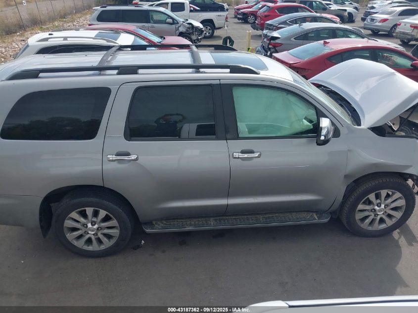 2008 Toyota Sequoia Limited 5.7L V8 VIN: 5TDBY68A08S006990 Lot: 43187362