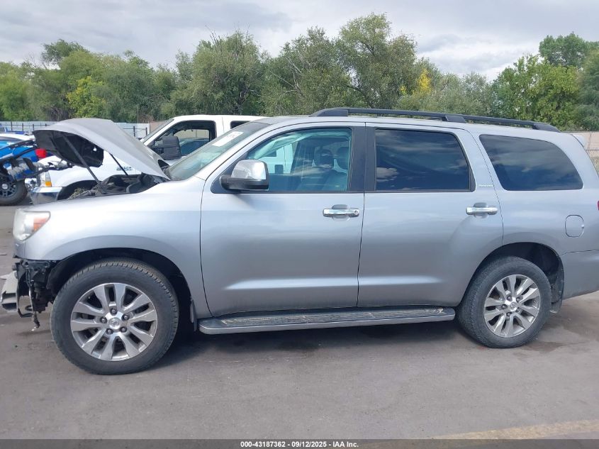 2008 Toyota Sequoia Limited 5.7L V8 VIN: 5TDBY68A08S006990 Lot: 43187362