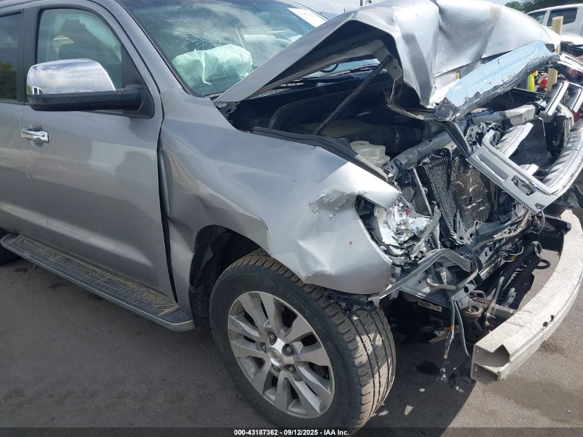 2008 Toyota Sequoia Limited 5.7L V8 VIN: 5TDBY68A08S006990 Lot: 43187362