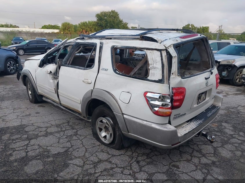 5TDZT34A03S165163 2003 TOYOTA SEQUOIA photo no. 3
