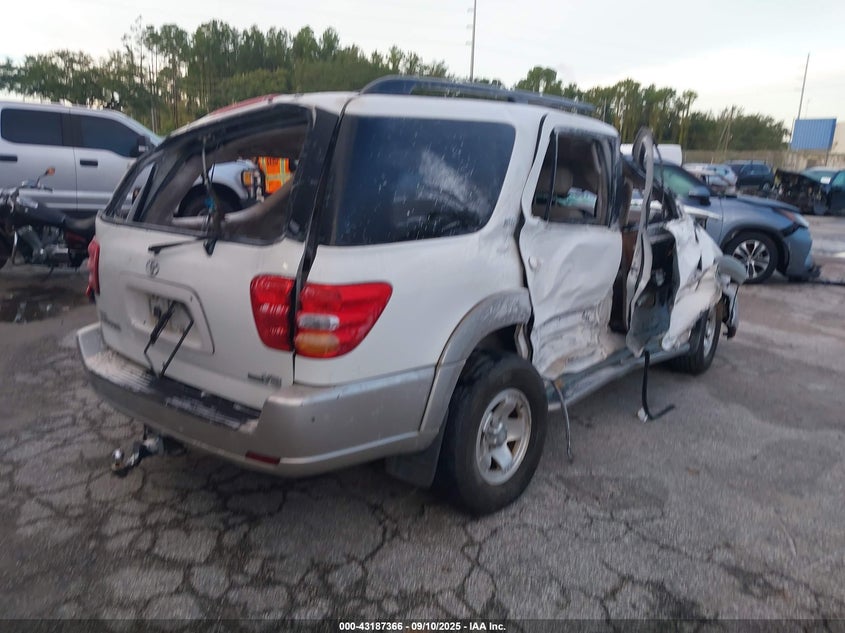 5TDZT34A03S165163 2003 TOYOTA SEQUOIA photo no. 4