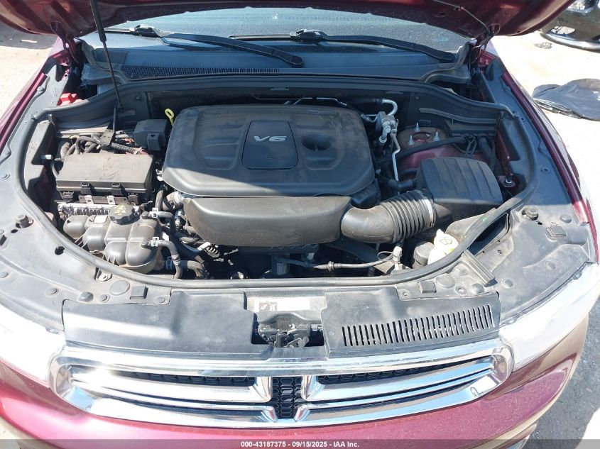 2017 Dodge Durango Sxt Rwd VIN: 1C4RDHAG0HC869780 Lot: 43187375