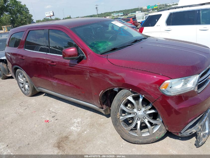 2017 Dodge Durango Sxt Rwd VIN: 1C4RDHAG0HC869780 Lot: 43187375