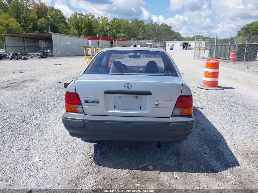 1996 Toyota Tercel Std/Dx VIN: JT2AC52L4T0193928 Lot: 43187382