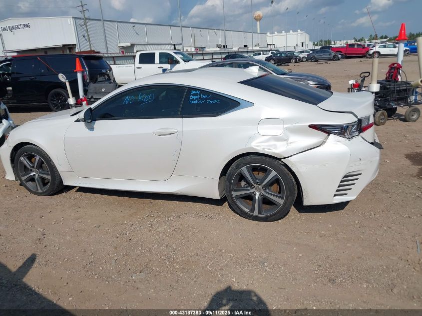 2017 Lexus Rc 200T VIN: JTHHA5BC9H5007336 Lot: 43187383