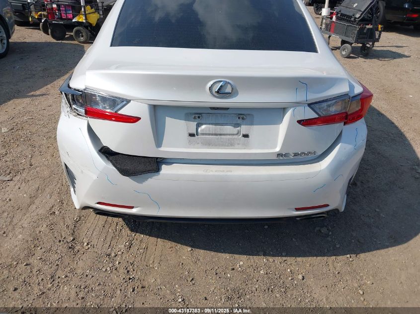 2017 Lexus Rc 200T VIN: JTHHA5BC9H5007336 Lot: 43187383