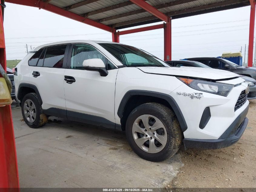 2022 Toyota Rav4 Le VIN: 2T3K1RFV4NW229605 Lot: 43187429