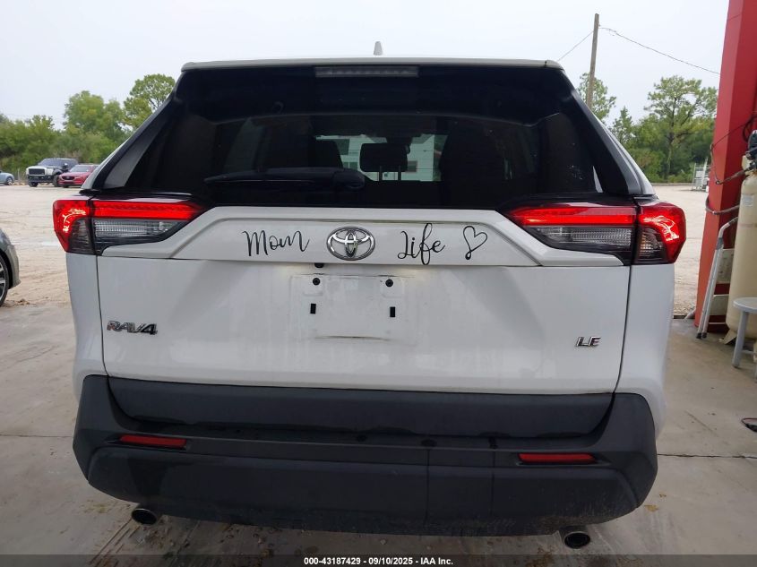 2022 Toyota Rav4 Le VIN: 2T3K1RFV4NW229605 Lot: 43187429
