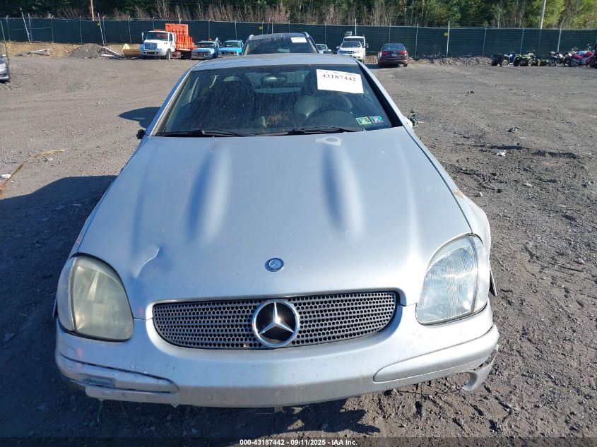 2002 Mercedes-Benz Slk 320 VIN: WDBKK65FX2F237810 Lot: 43187442