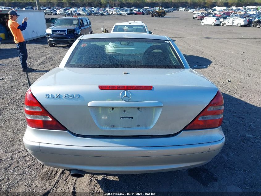 2002 Mercedes-Benz Slk 320 VIN: WDBKK65FX2F237810 Lot: 43187442