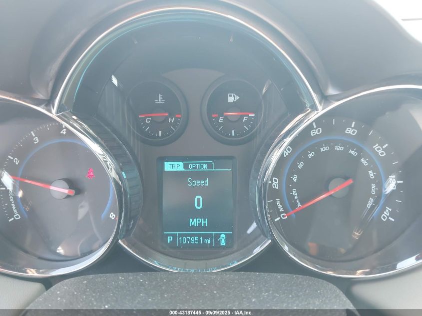 2013 Chevrolet Cruze 1Lt Auto VIN: 1G1PC5SB8D7141941 Lot: 43187445