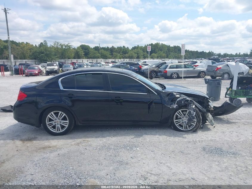 2013 Infiniti G37 Journey VIN: JN1CV6AP0DM710336 Lot: 43187452